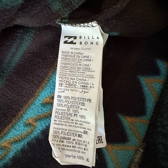 Billabong Quarter Zip Fleece - Picture 7 of 7